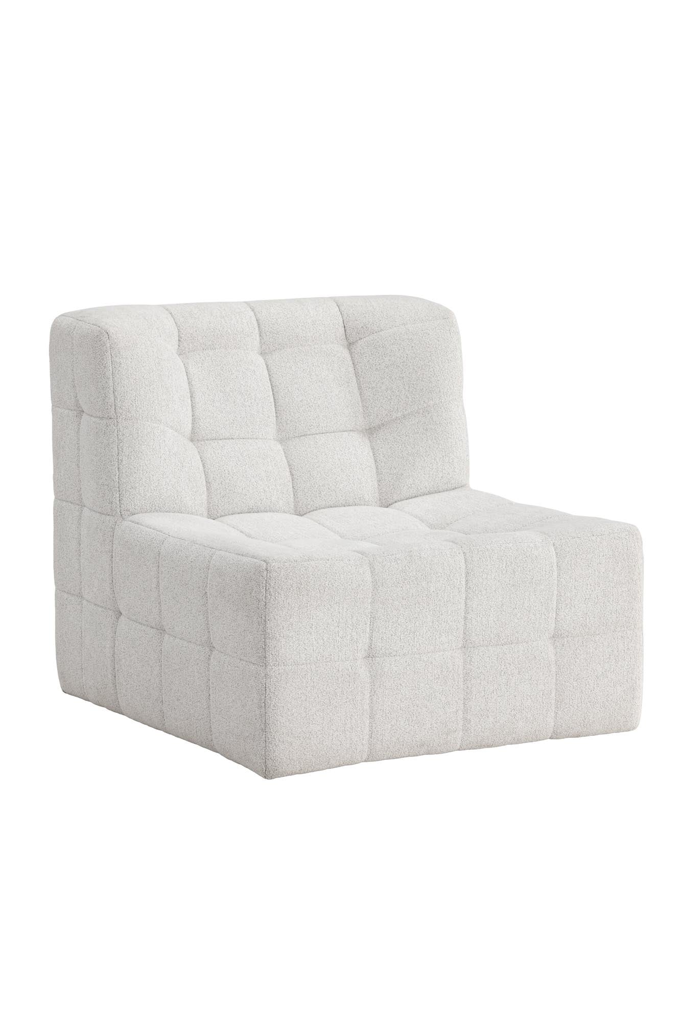 Erleben Sie den Malou Sessel von Venture Home – ein elegantes, geräumiges Möbelstück in hochwertigem Beige, das Komfort und Stil vereint.