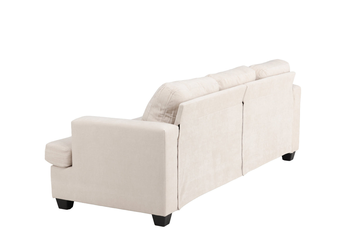 Sani 3-Sitzer-Sofa in Greige präsentiert im Onlineshop von KAQTU Design AG. 3er Sofa ist von Venture Home