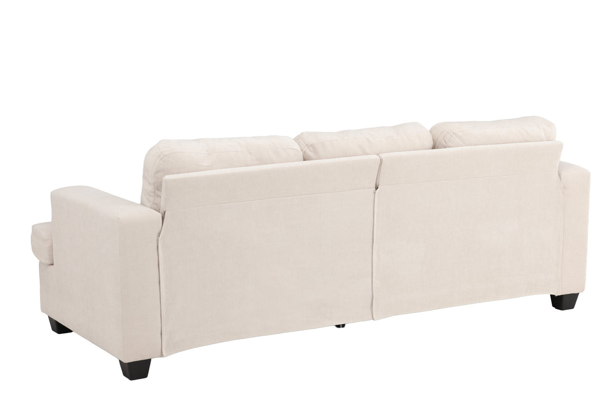 Sani 3-Sitzer-Sofa in Greige präsentiert im Onlineshop von KAQTU Design AG. 3er Sofa ist von Venture Home