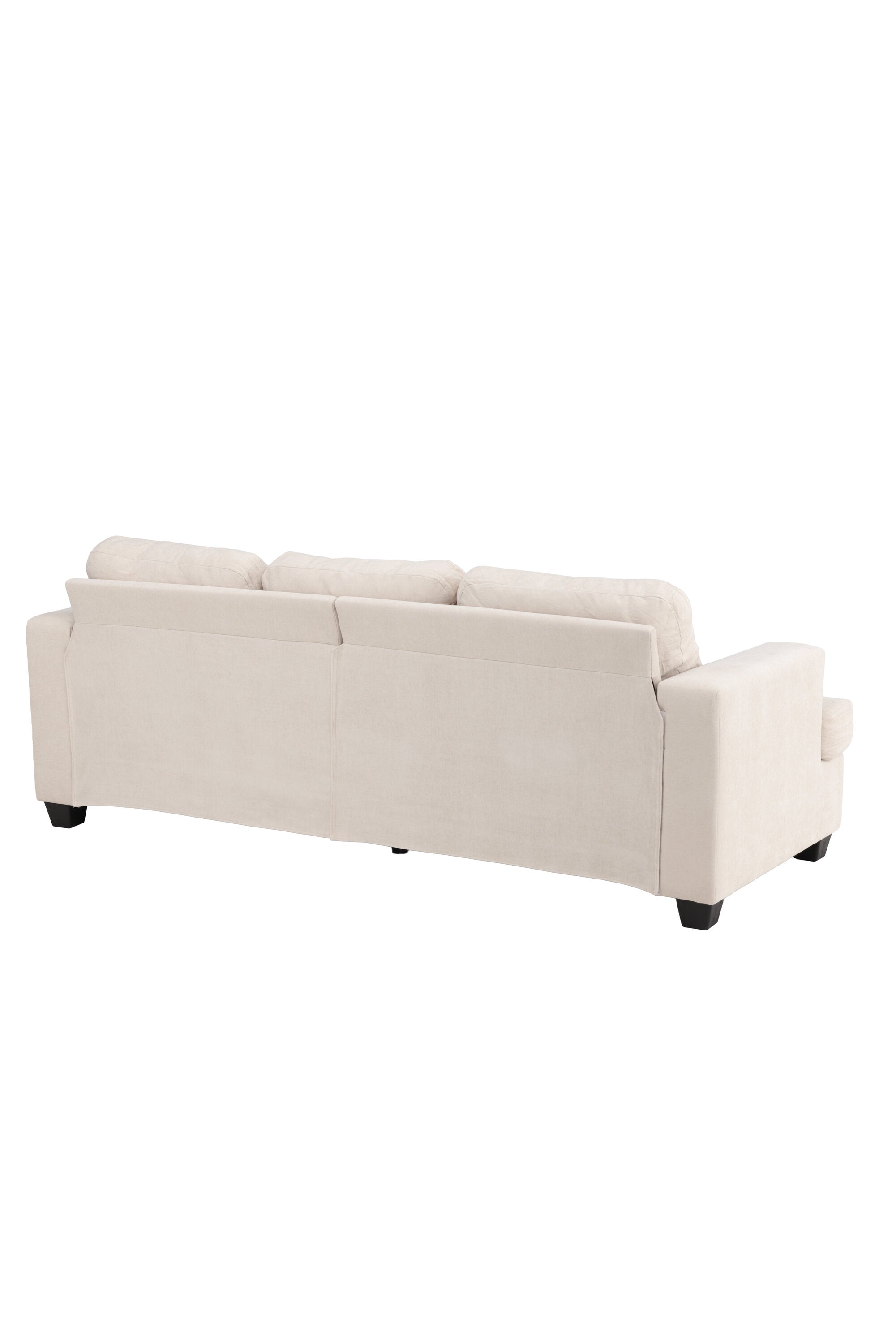 Elegantes Sani 3er Sofa in zeitgemäßem Grau, ideal für gemütliche Stunden. Robuste Verarbeitung von Venture Home für dauerhaften Komfort.