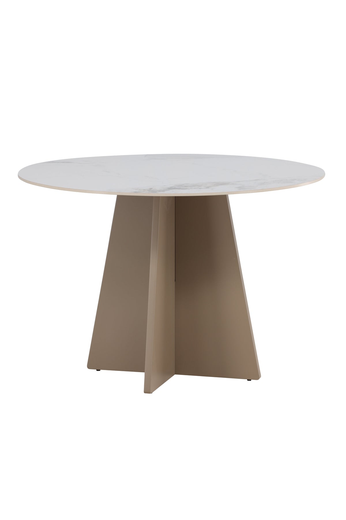 Bootcut Rund-Esstisch in Beige präsentiert im Onlineshop von KAQTU Design AG. Gartentisch ist von Venture Home