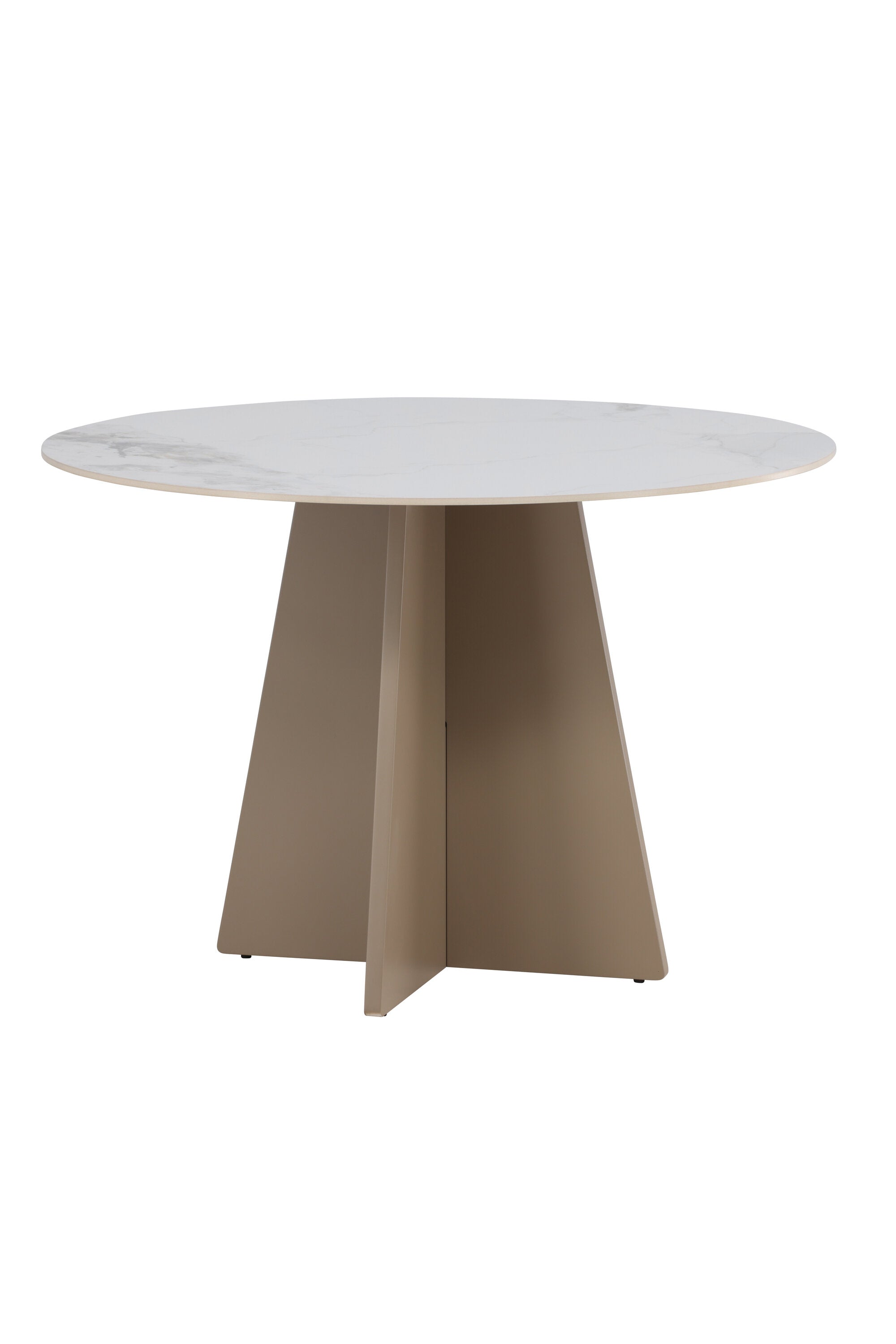Bootcut Rund-Esstisch in Beige präsentiert im Onlineshop von KAQTU Design AG. Gartentisch ist von Venture Home