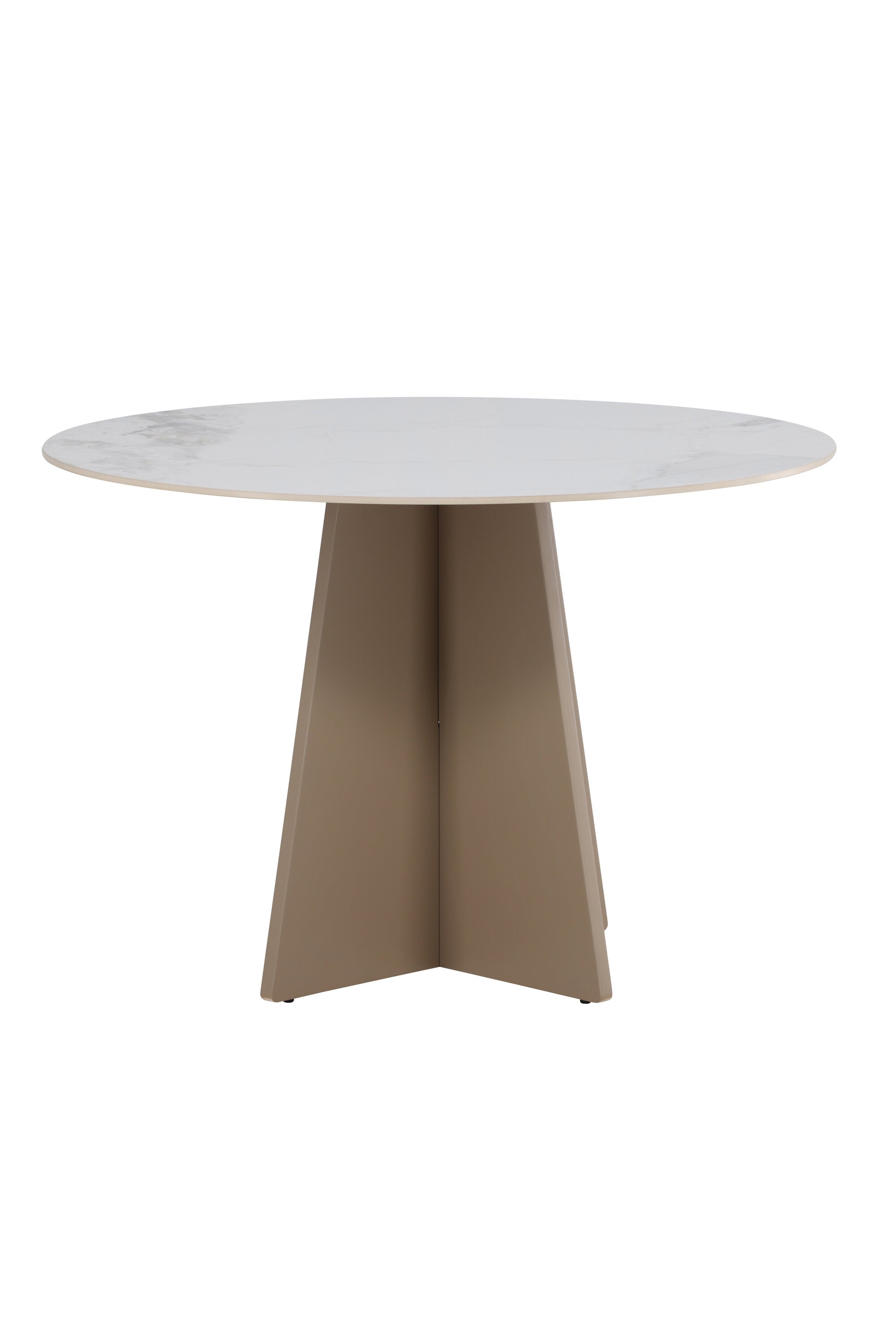 Bootcut Rund-Esstisch in Beige präsentiert im Onlineshop von KAQTU Design AG. Gartentisch ist von Venture Home