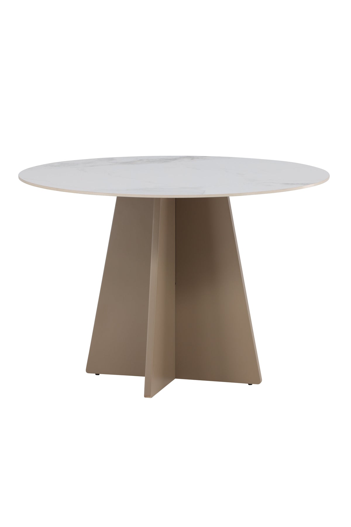 Bootcut Rund-Esstisch in Beige präsentiert im Onlineshop von KAQTU Design AG. Gartentisch ist von Venture Home