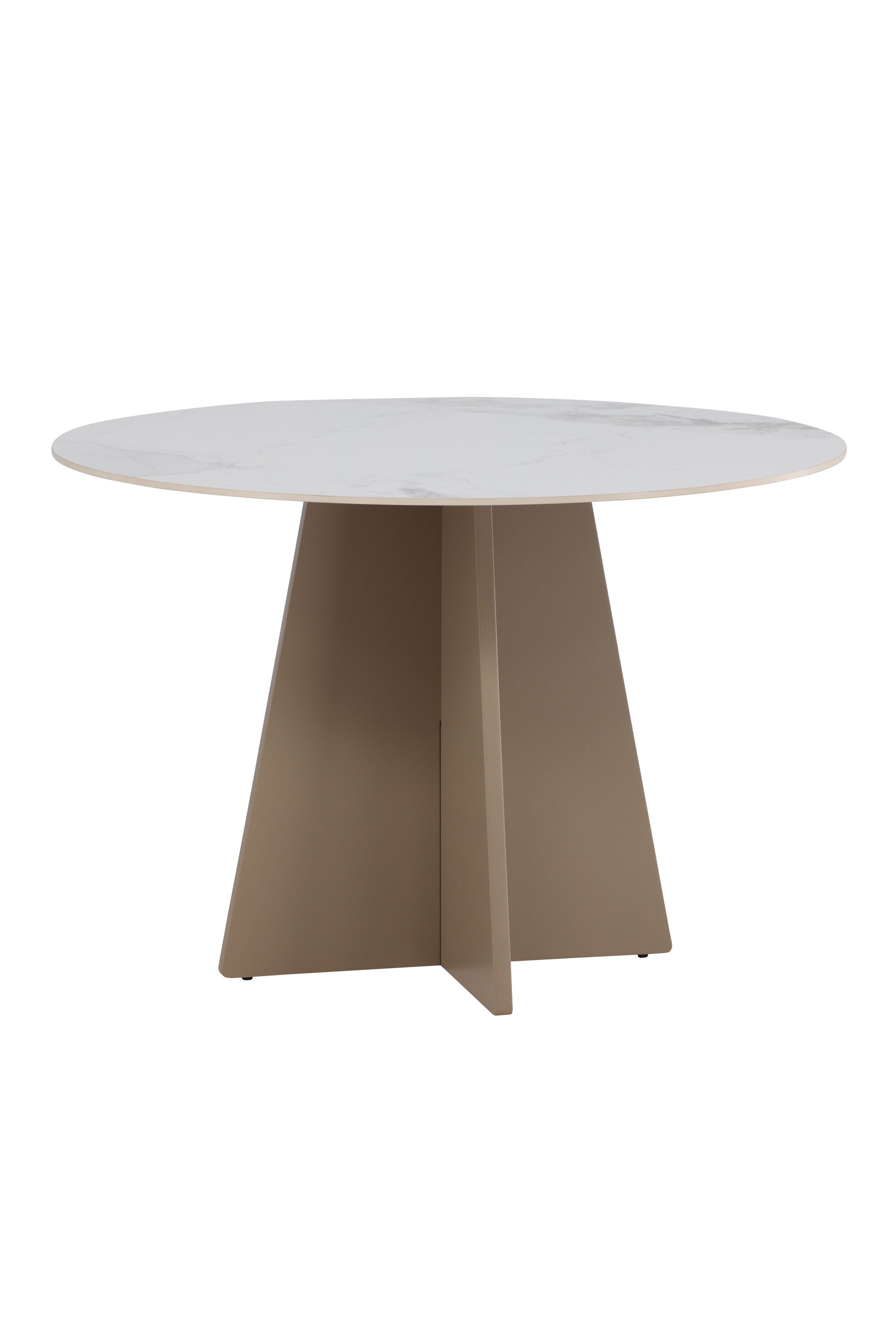 Bootcut Rund-Esstisch in Beige präsentiert im Onlineshop von KAQTU Design AG. Gartentisch ist von Venture Home