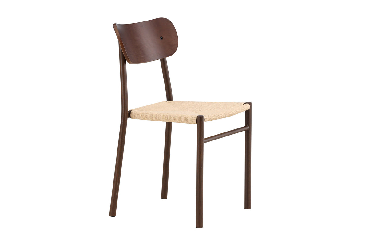 Polly Esszimmerstuhl in Mokka präsentiert im Onlineshop von KAQTU Design AG. Stuhl ist von Venture Home