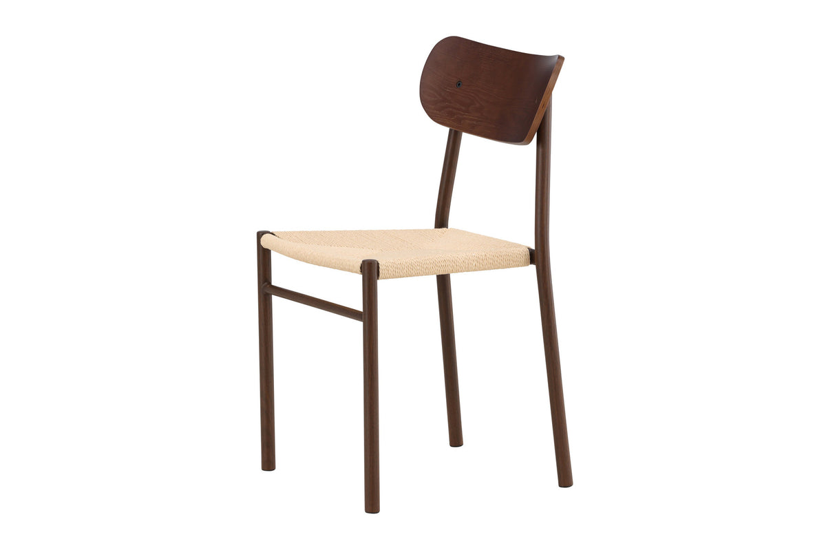 Polly Esszimmerstuhl in Mokka präsentiert im Onlineshop von KAQTU Design AG. Stuhl ist von Venture Home