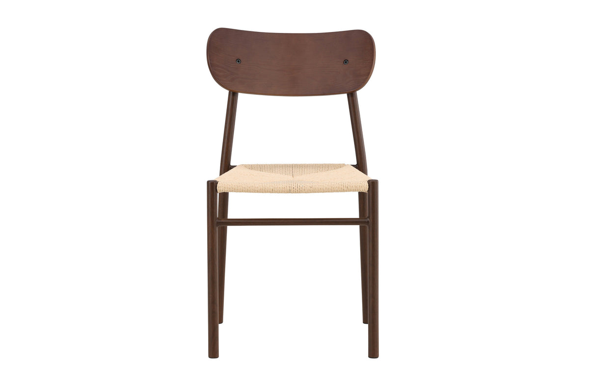 Polly Esszimmerstuhl in Mokka präsentiert im Onlineshop von KAQTU Design AG. Stuhl ist von Venture Home