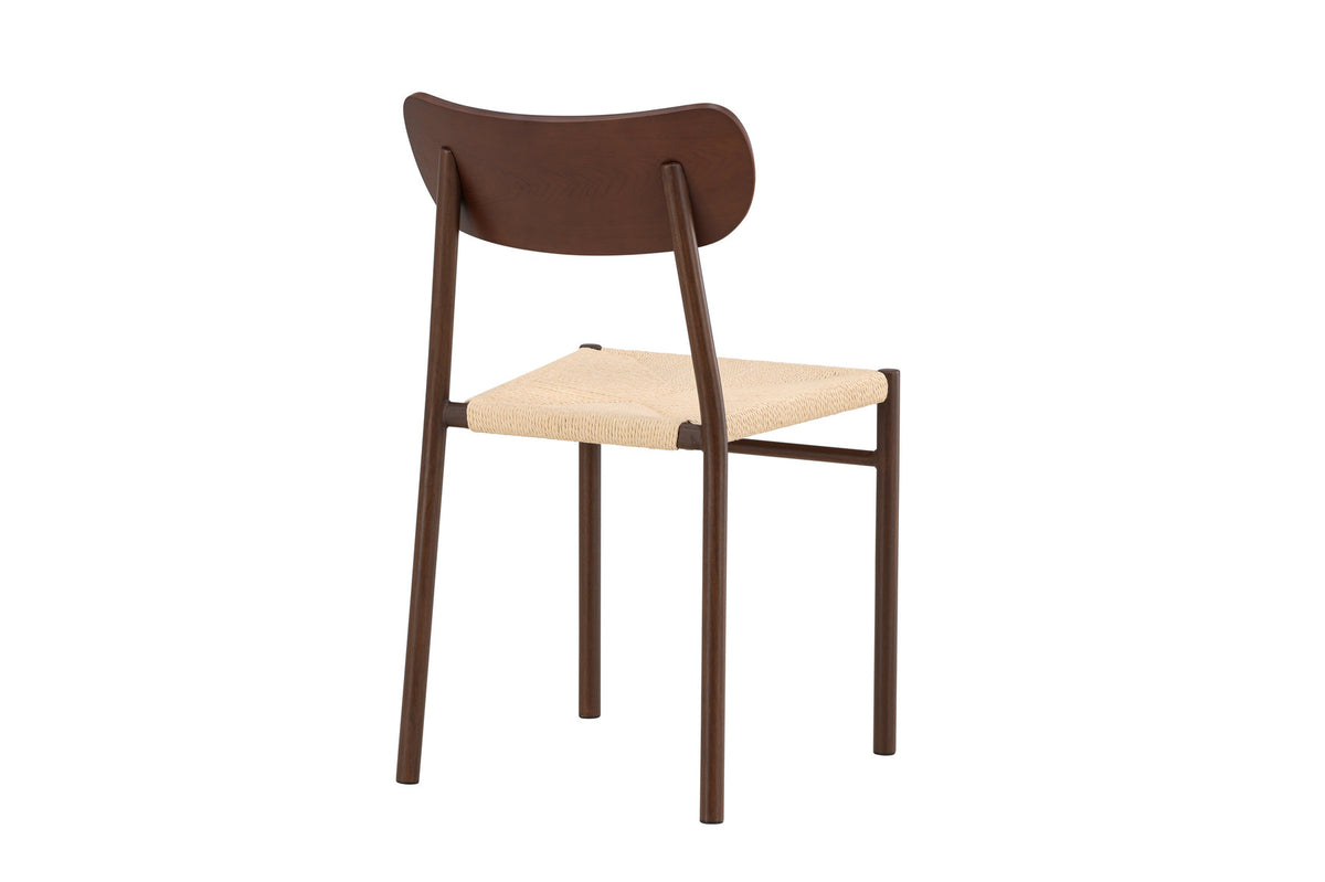 Polly Esszimmerstuhl in Mokka präsentiert im Onlineshop von KAQTU Design AG. Stuhl ist von Venture Home