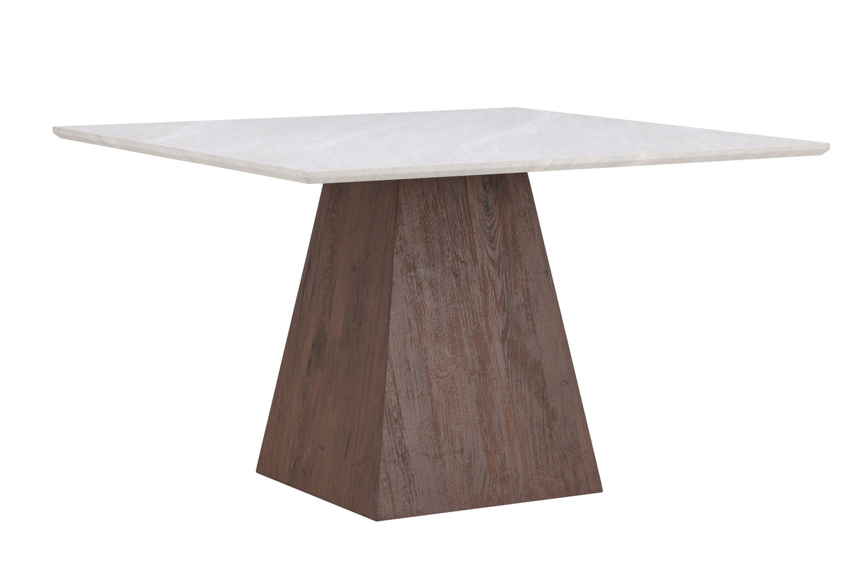 Cael Esstisch in Hellgrau präsentiert im Onlineshop von KAQTU Design AG. Esstisch ist von Venture Home