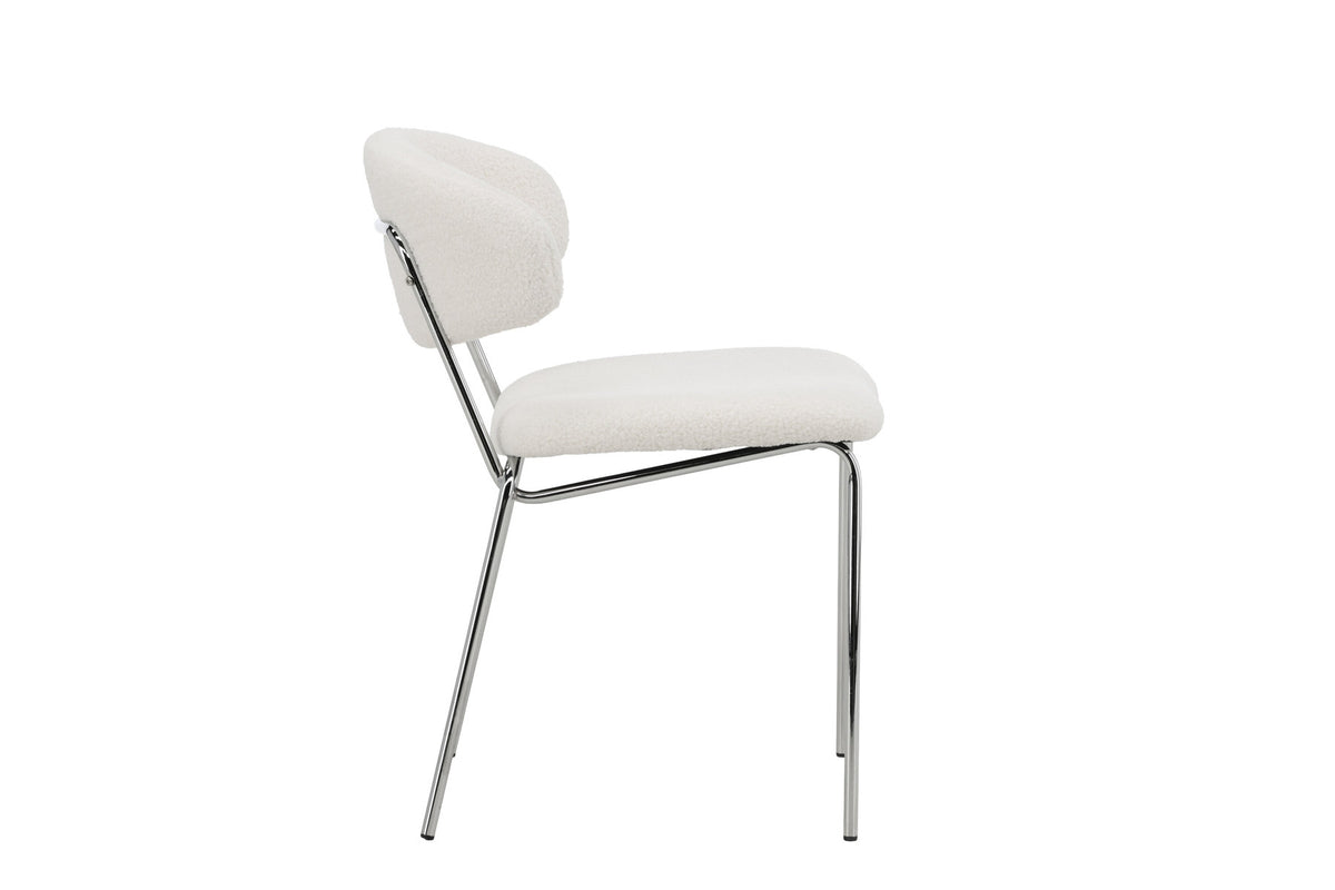 Chico Esszimmerstuhl in Weiß präsentiert im Onlineshop von KAQTU Design AG. Stuhl ist von Venture Home