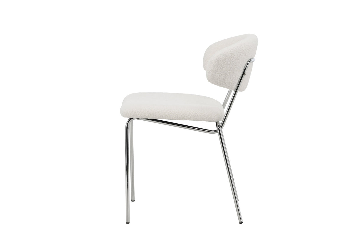 Chico Esszimmerstuhl in Weiß präsentiert im Onlineshop von KAQTU Design AG. Stuhl ist von Venture Home