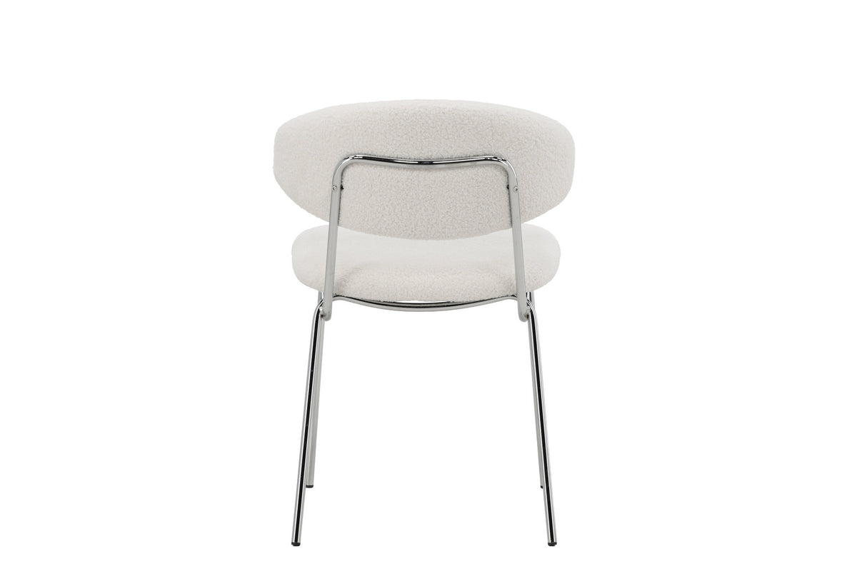 Chico Esszimmerstuhl in Weiß präsentiert im Onlineshop von KAQTU Design AG. Stuhl ist von Venture Home