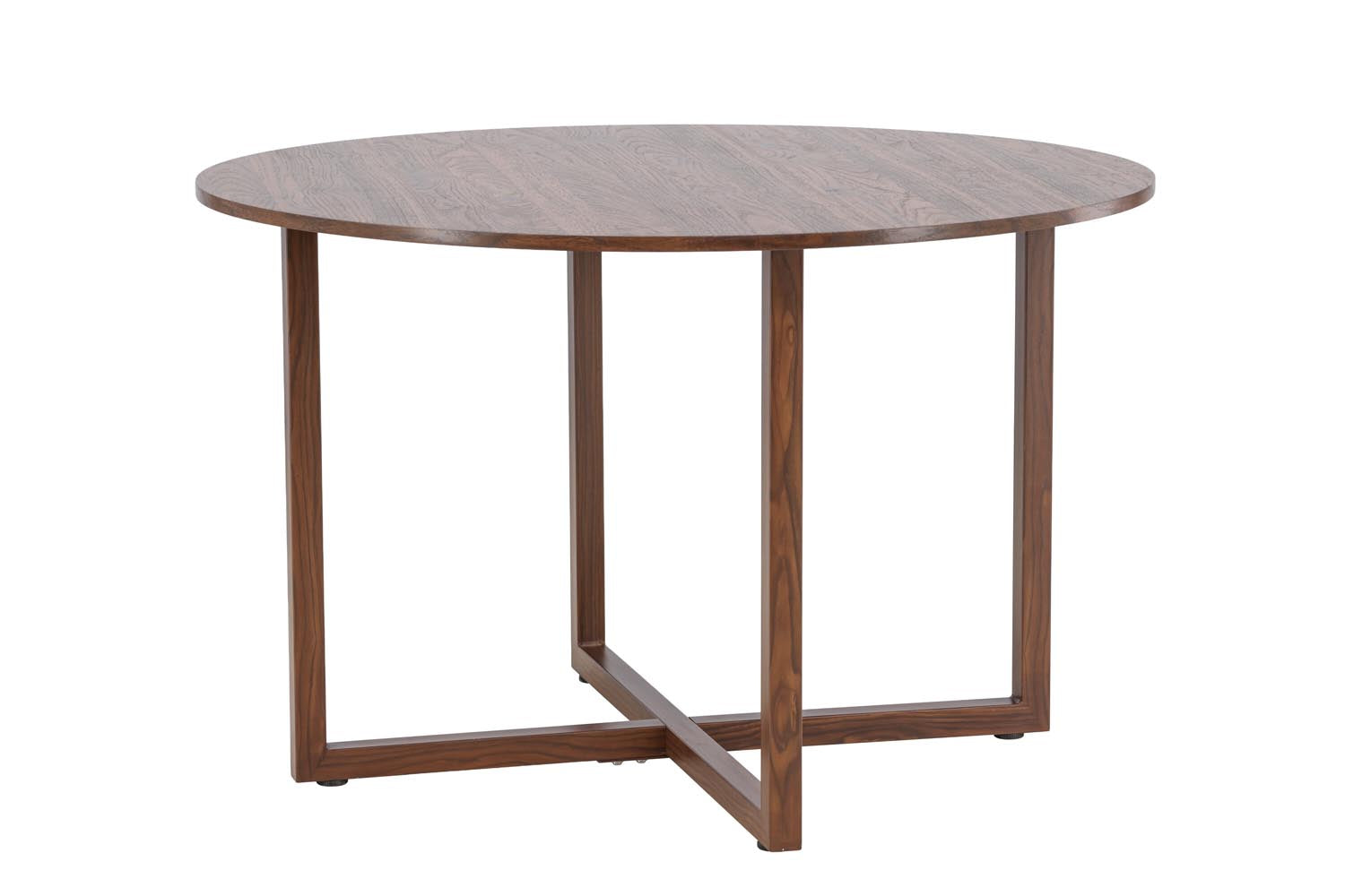 Durango Esstisch rund in Walnuss präsentiert im Onlineshop von KAQTU Design AG. Esstisch ist von Venture Home