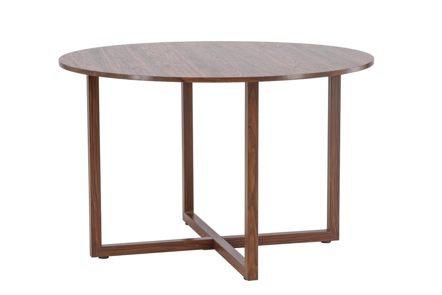 Durango Esstisch rund in Walnuss präsentiert im Onlineshop von KAQTU Design AG. Esstisch ist von Venture Home