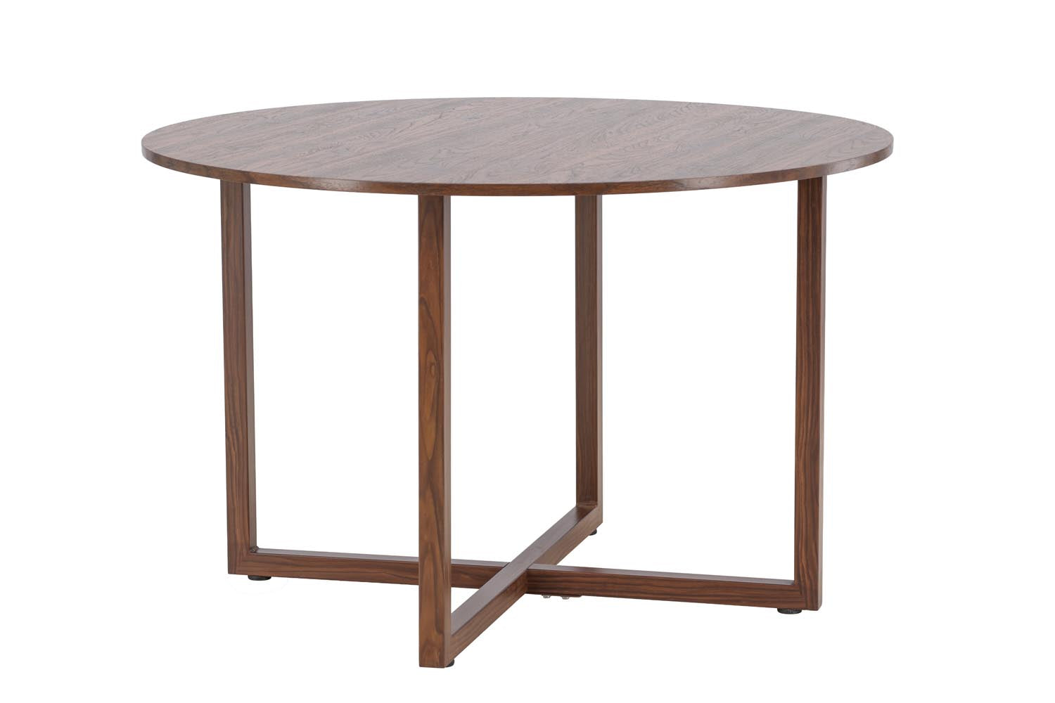 Durango Esstisch rund in Walnuss präsentiert im Onlineshop von KAQTU Design AG. Esstisch ist von Venture Home