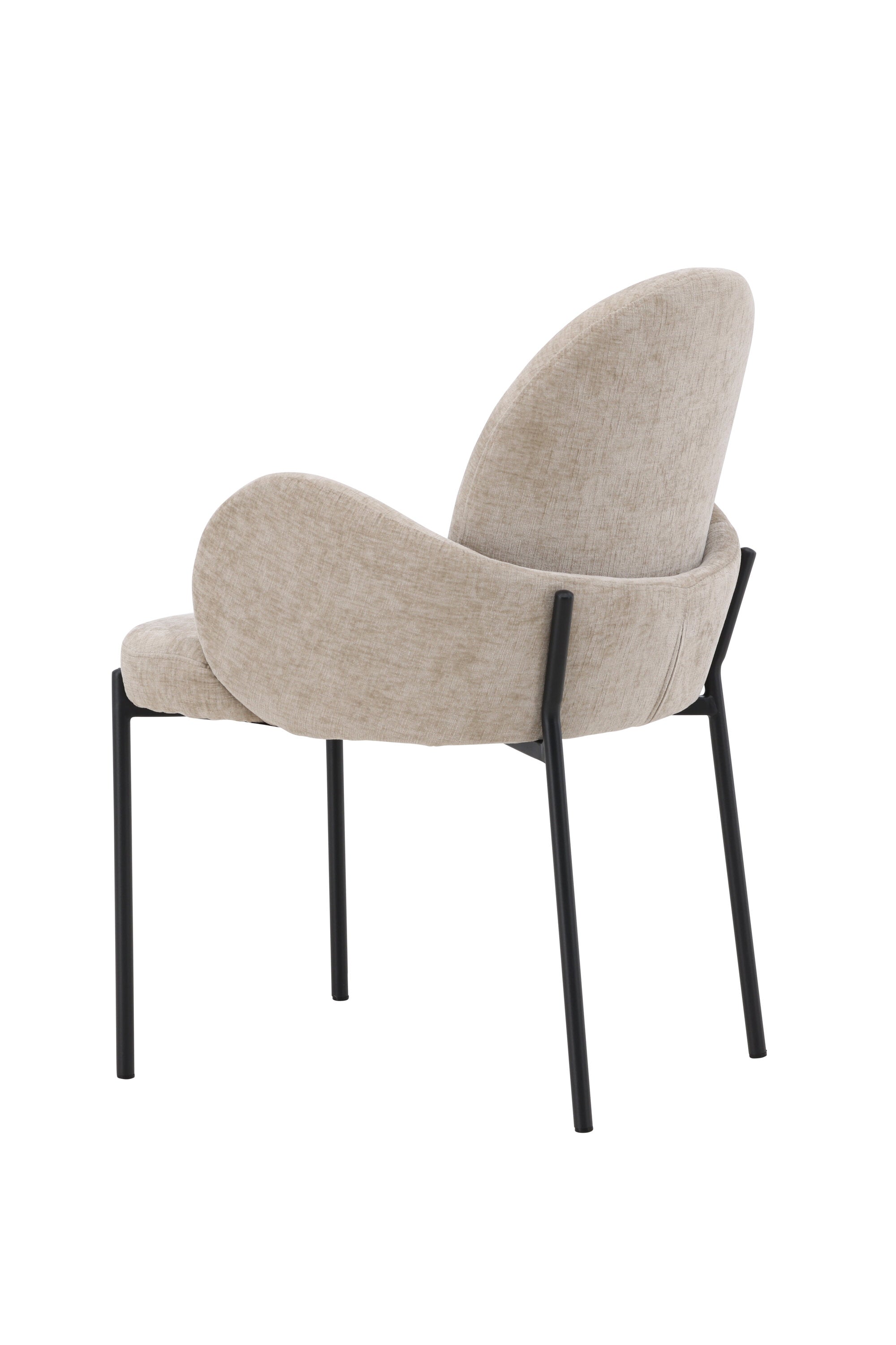 Blom Esszimmerstuhl in Beige präsentiert im Onlineshop von KAQTU Design AG. Stuhl mit Armlehne ist von Venture Home