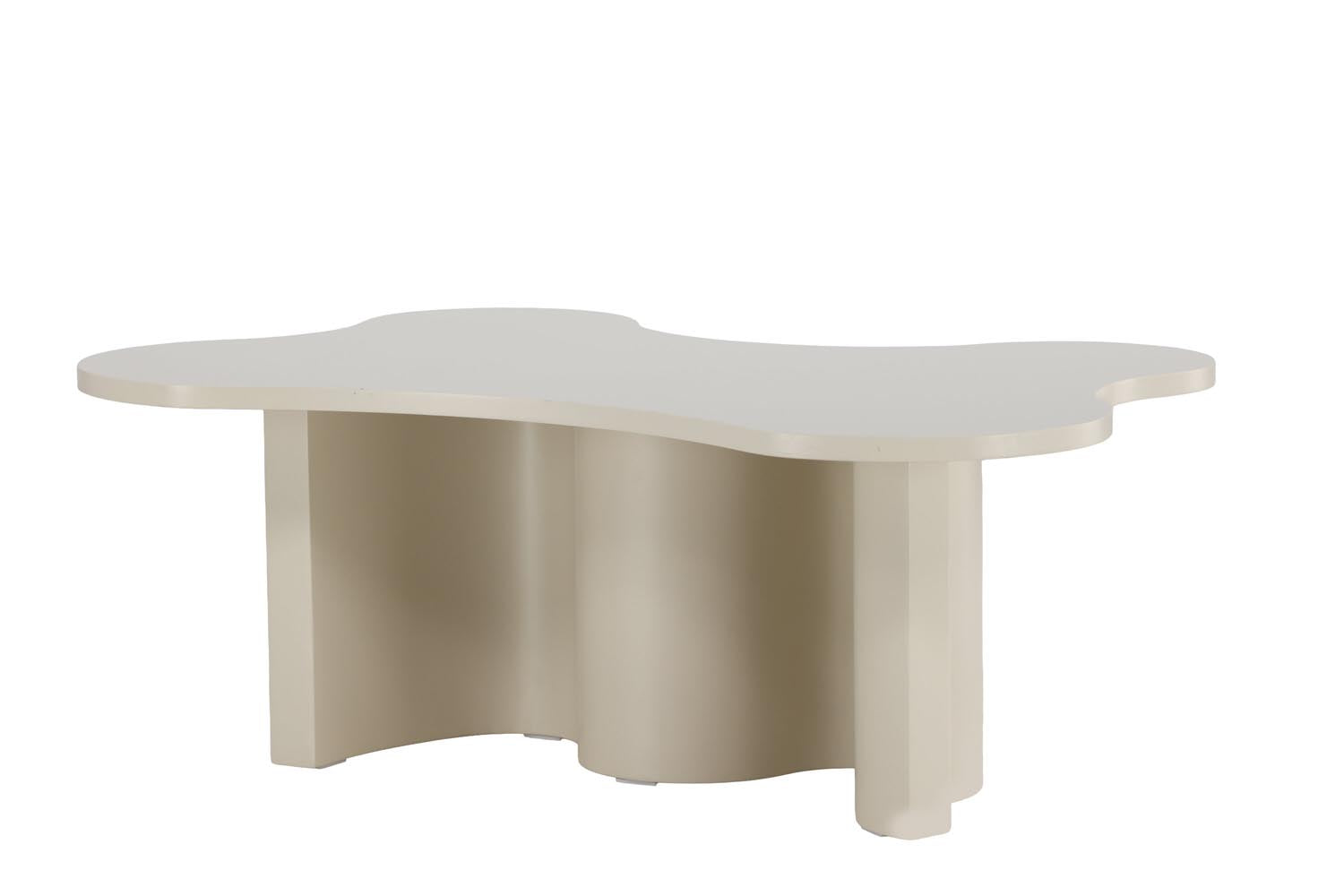 Flow Sofatisch in Beige präsentiert im Onlineshop von KAQTU Design AG. Beistelltisch ist von Venture Home