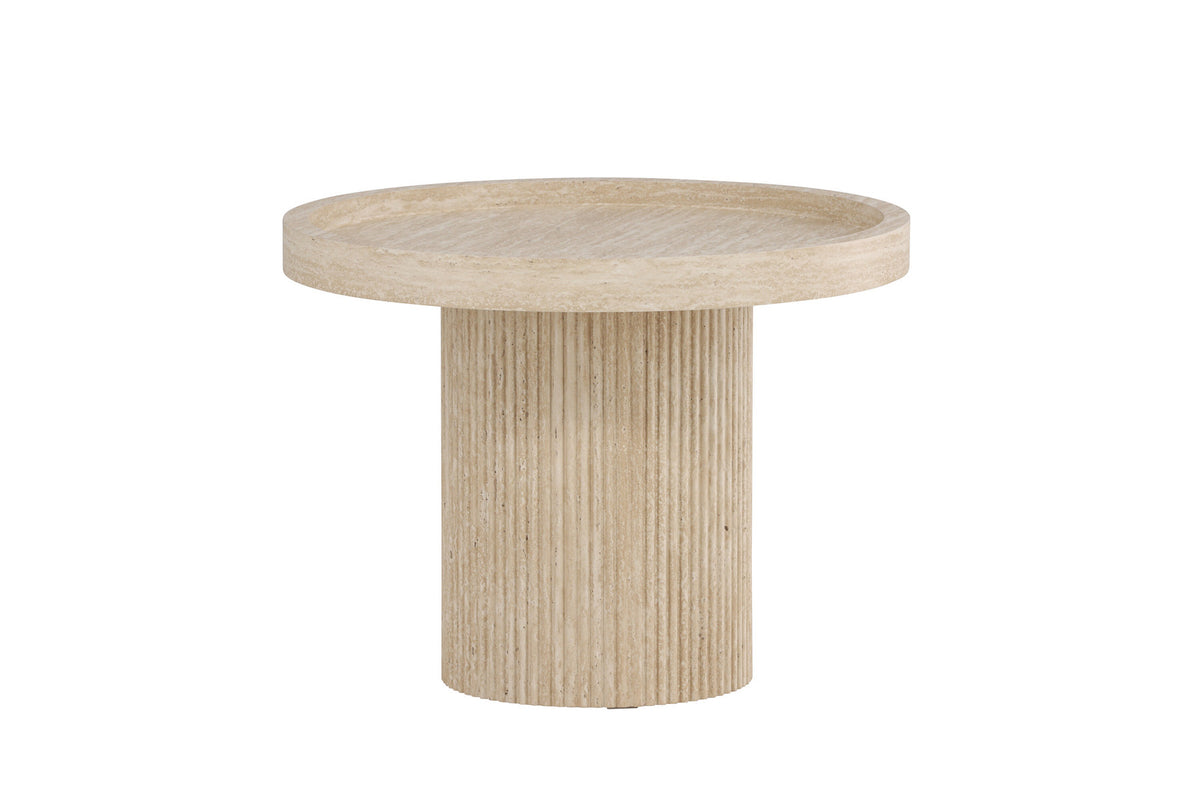 Krille Sofatisch in Beige präsentiert im Onlineshop von KAQTU Design AG. Beistelltisch ist von Venture Home