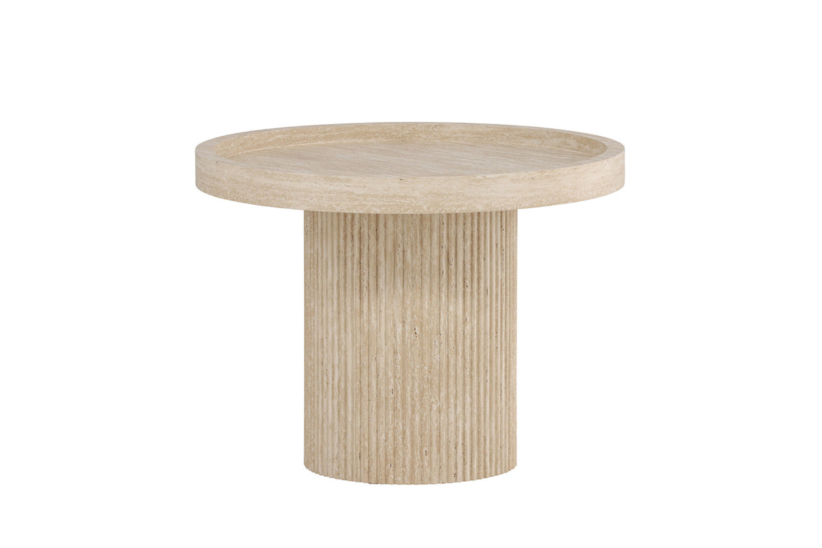 Krille Sofatisch in Beige präsentiert im Onlineshop von KAQTU Design AG. Beistelltisch ist von Venture Home
