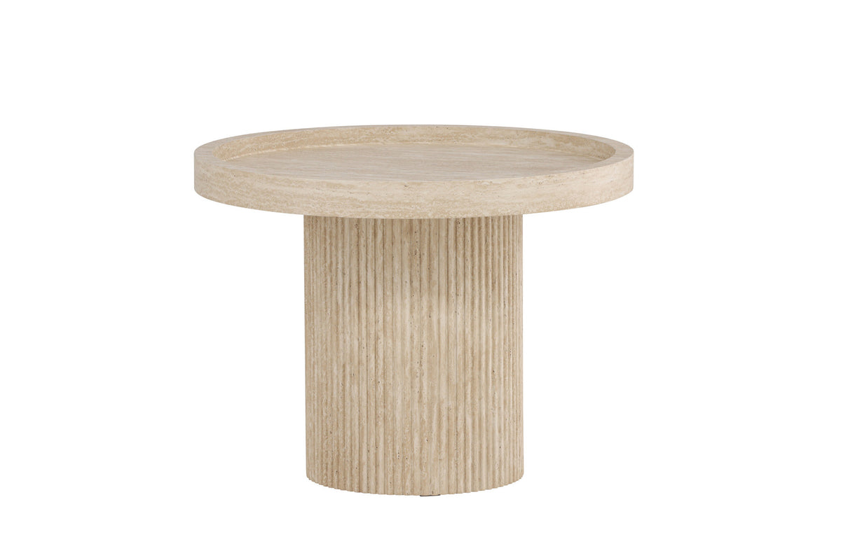 Krille Sofatisch in Beige präsentiert im Onlineshop von KAQTU Design AG. Beistelltisch ist von Venture Home