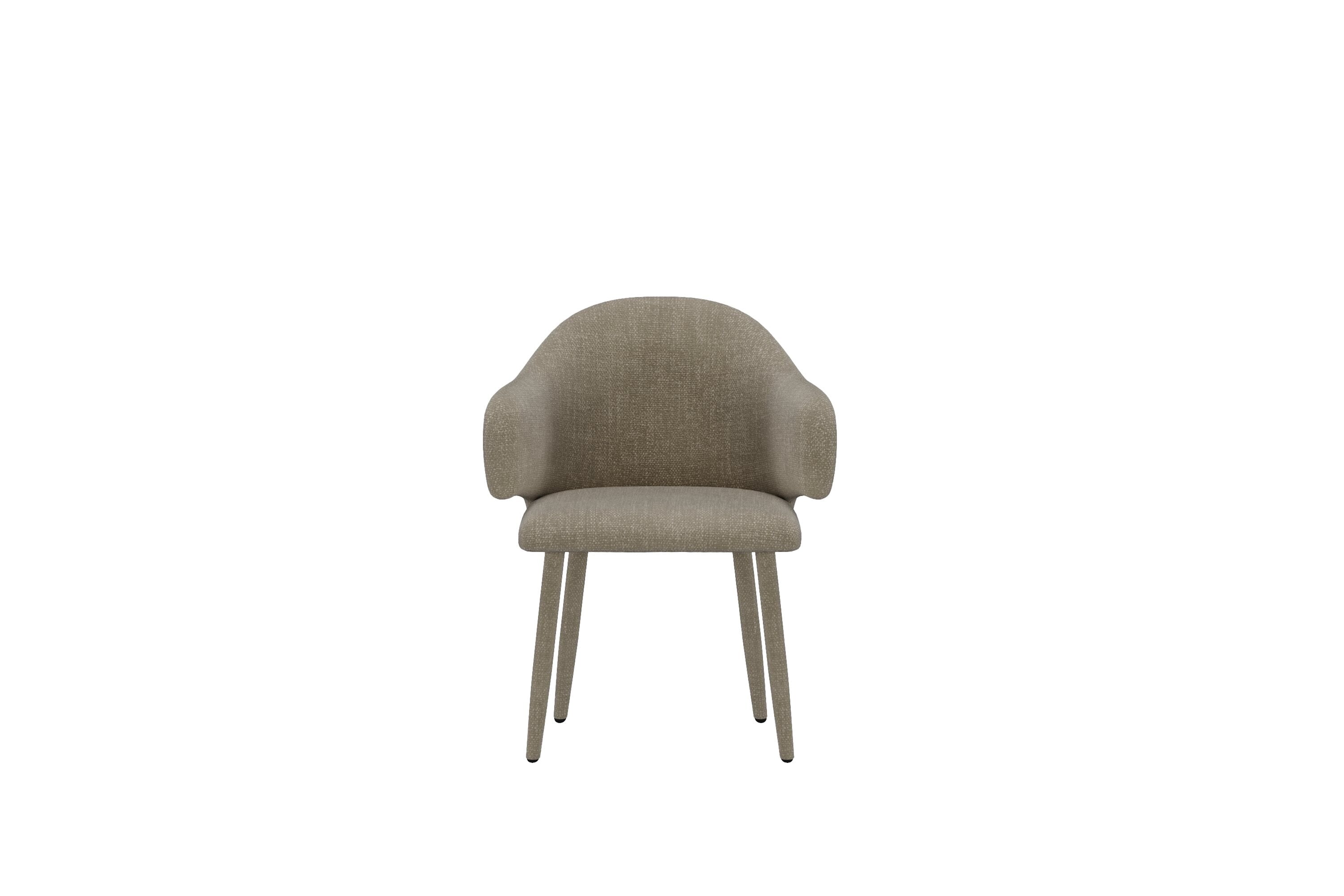 Evelin Esszimmerstuhl in Beige präsentiert im Onlineshop von KAQTU Design AG. Stuhl ist von Venture Home