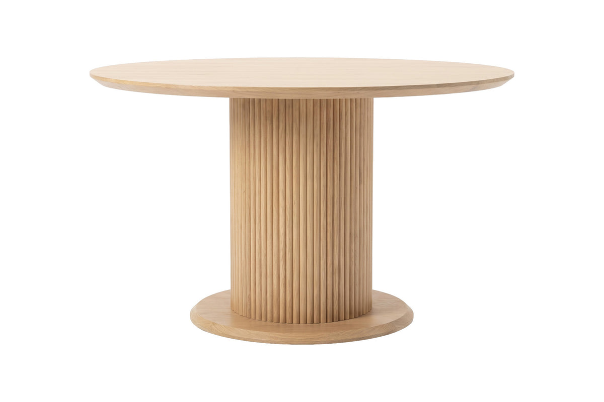 Reko Round Esstisch in Natur präsentiert im Onlineshop von KAQTU Design AG. Esstisch ist von Venture Home