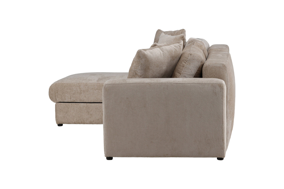 Bellman verstellbares Bett in Beige präsentiert im Onlineshop von KAQTU Design AG. L-Sofa rechts ist von Venture Home