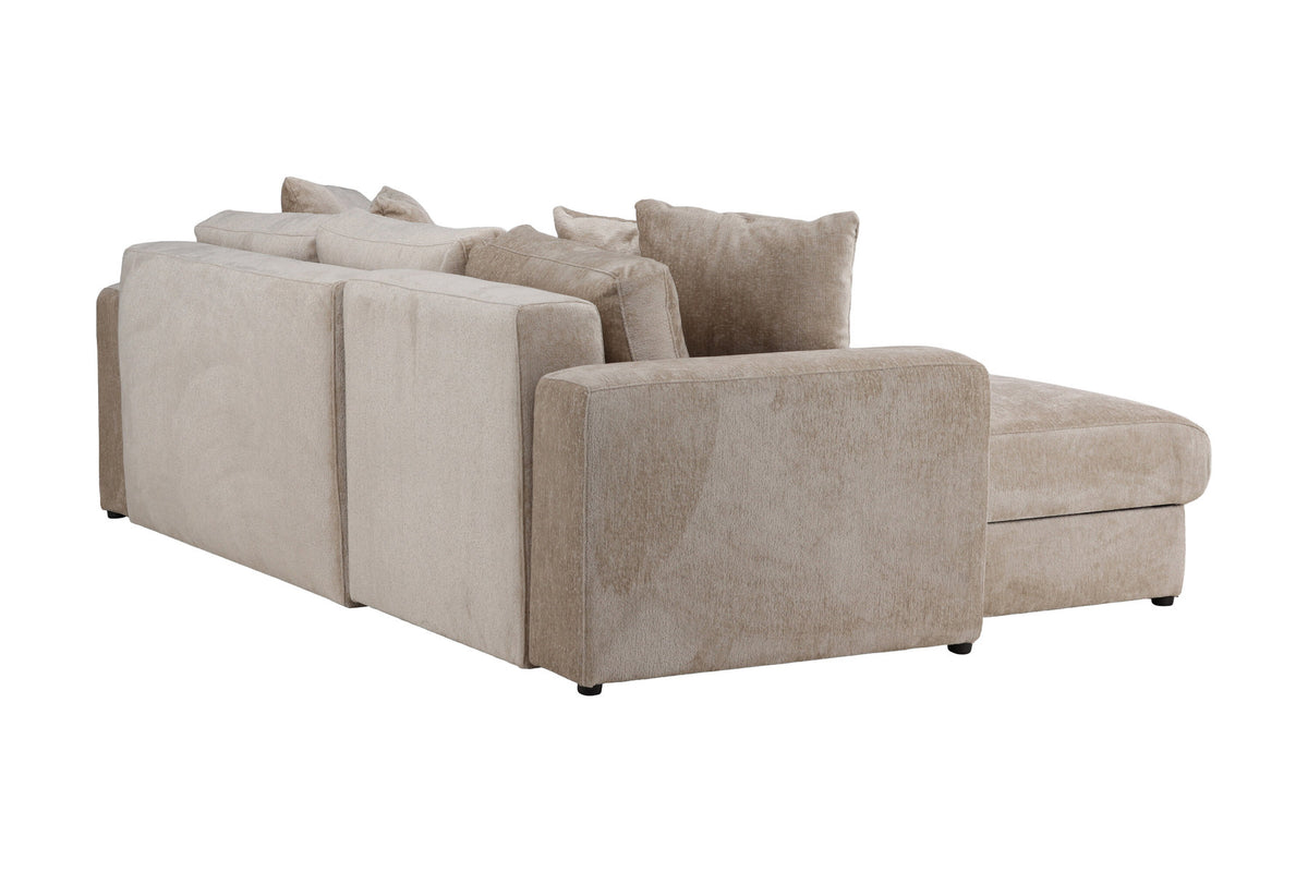 Bellman verstellbares Bett in Beige präsentiert im Onlineshop von KAQTU Design AG. L-Sofa rechts ist von Venture Home