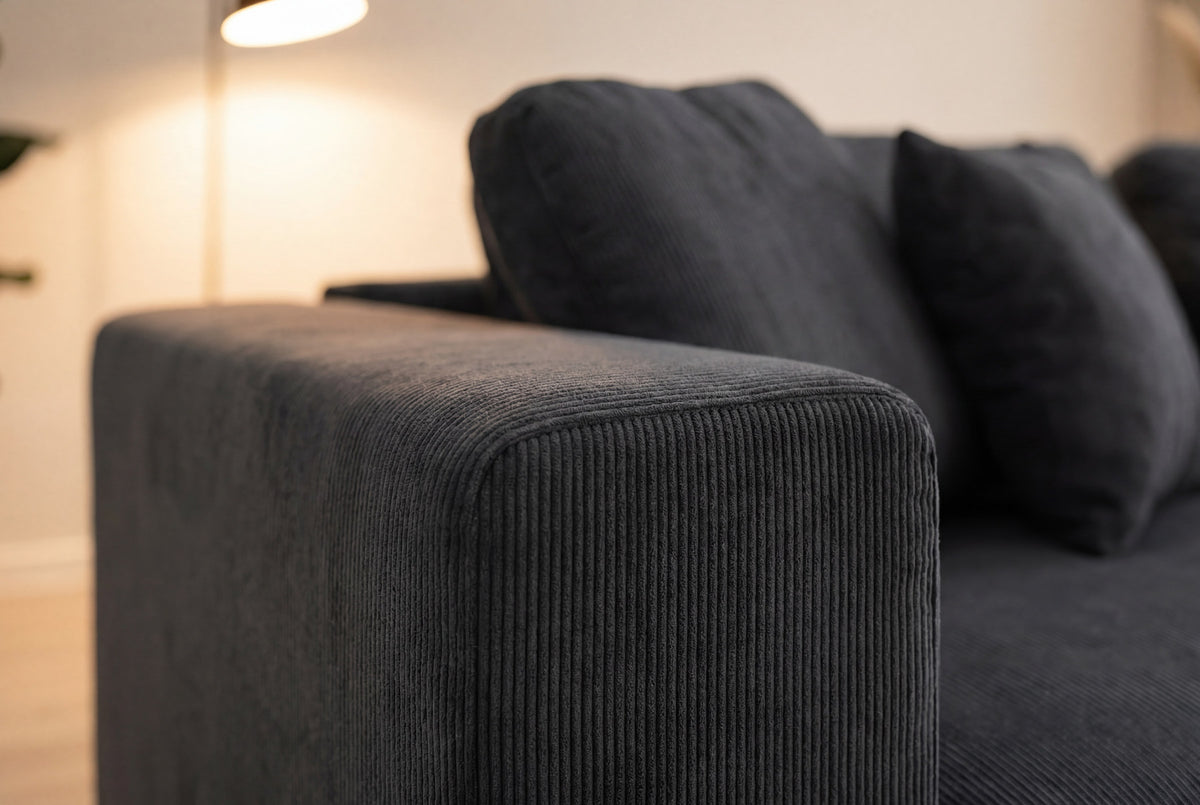 Bellman verstellbares Bett in Dunkelgrau präsentiert im Onlineshop von KAQTU Design AG. Bettsofa ist von Venture Home