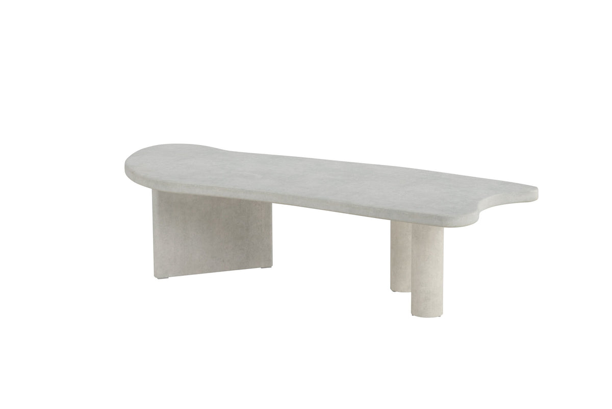 Polle Sofatisch in Hellgrau präsentiert im Onlineshop von KAQTU Design AG. Couchtisch ist von Venture Home