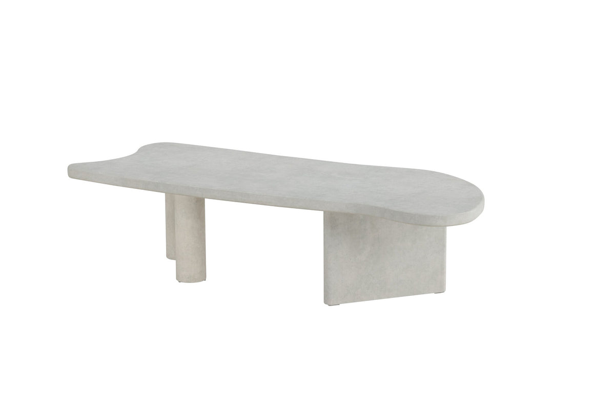 Polle Sofatisch in Hellgrau präsentiert im Onlineshop von KAQTU Design AG. Couchtisch ist von Venture Home