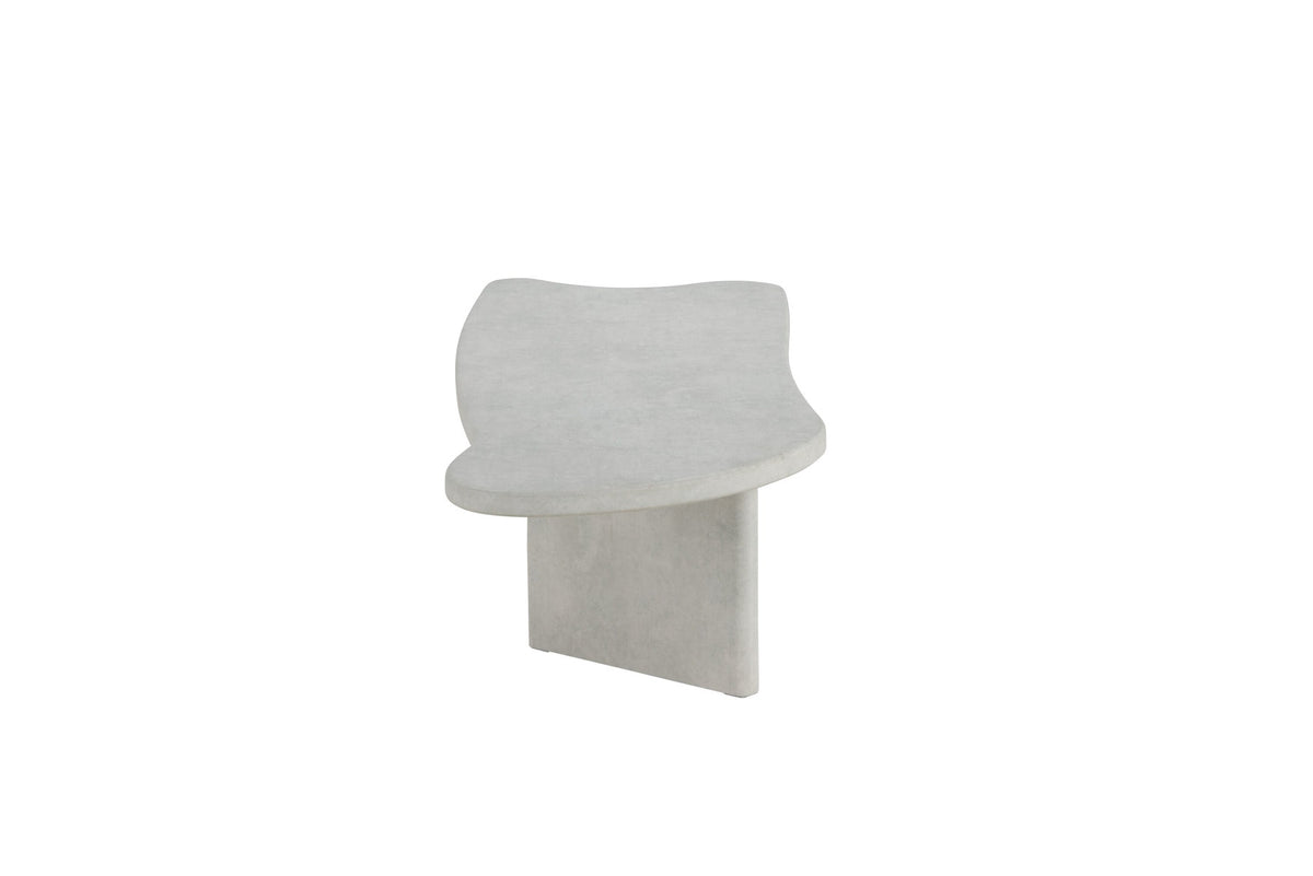 Polle Sofatisch in Hellgrau präsentiert im Onlineshop von KAQTU Design AG. Couchtisch ist von Venture Home