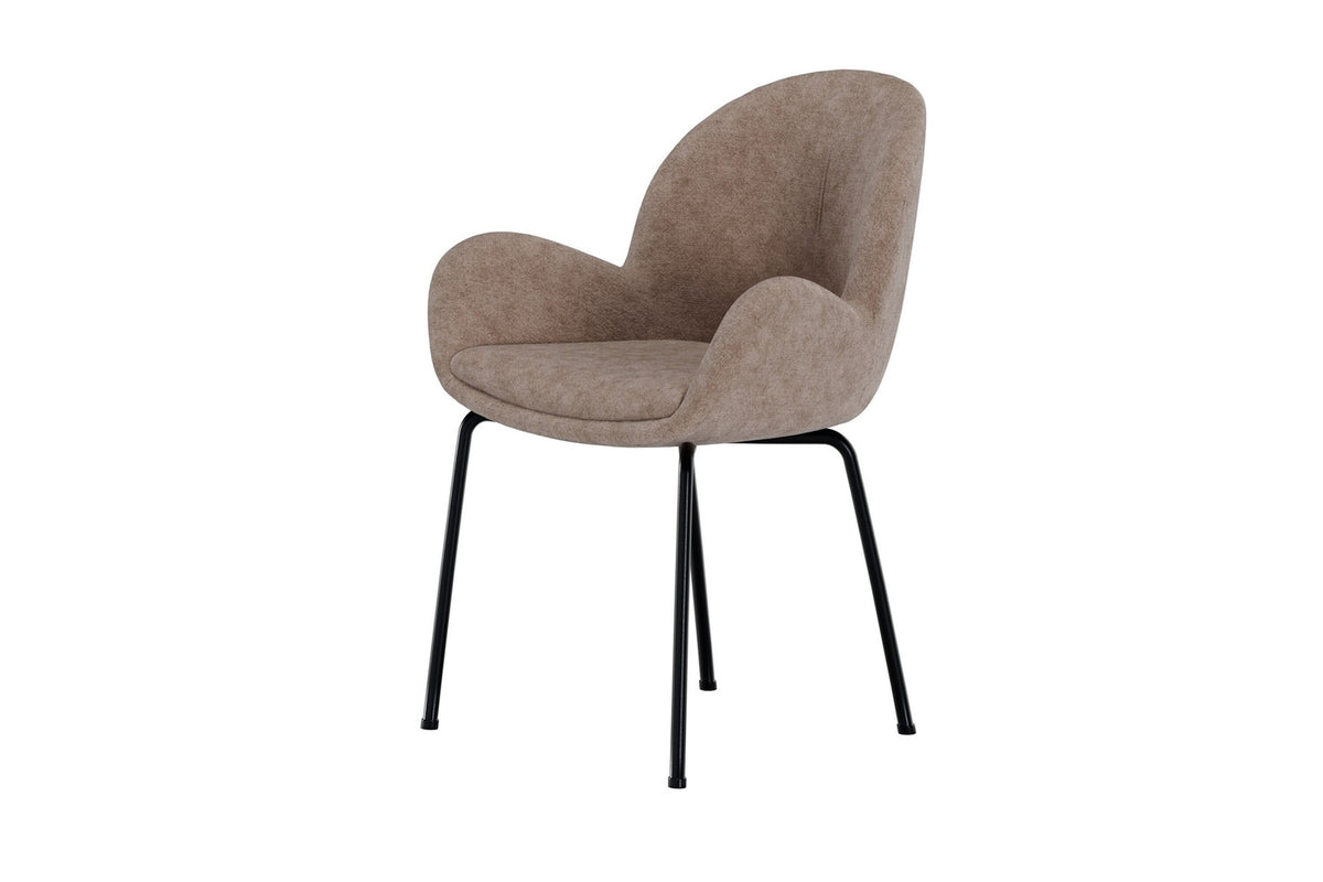 Florensa Esszimmerstuhl in Braun präsentiert im Onlineshop von KAQTU Design AG. Stuhl ist von Venture Home