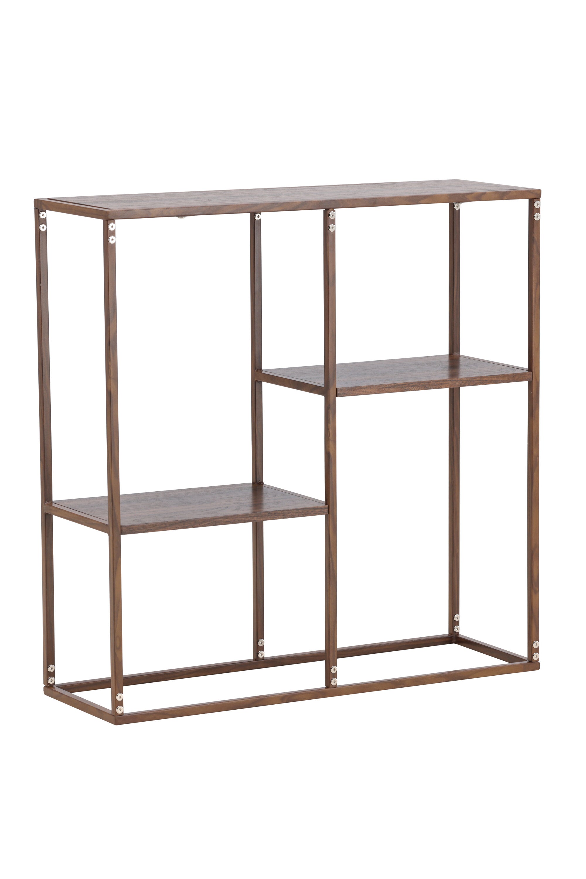 Staal Regal in Walnuss präsentiert im Onlineshop von KAQTU Design AG. Standregal ist von Venture Home