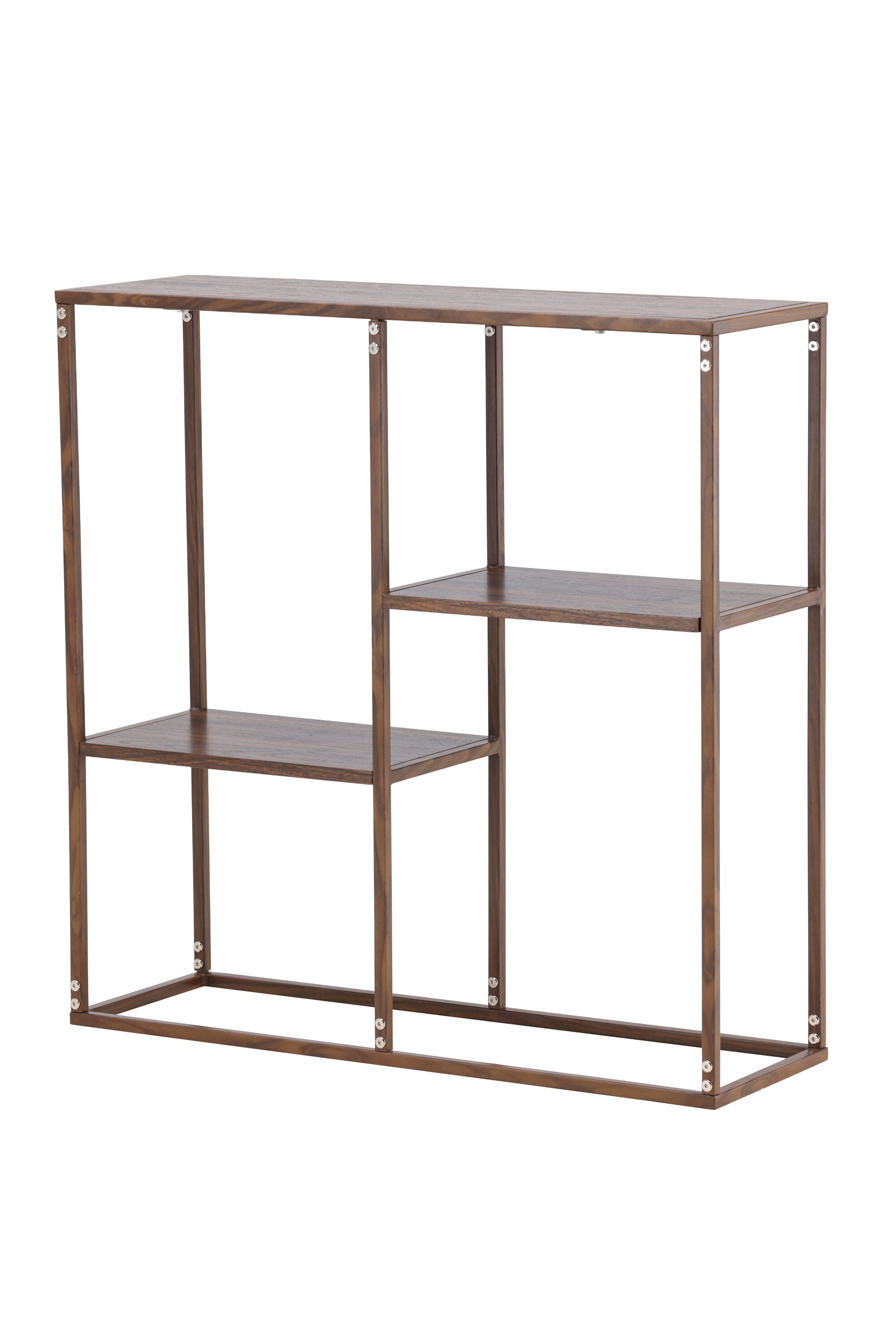 Staal Regal in Walnuss präsentiert im Onlineshop von KAQTU Design AG. Standregal ist von Venture Home