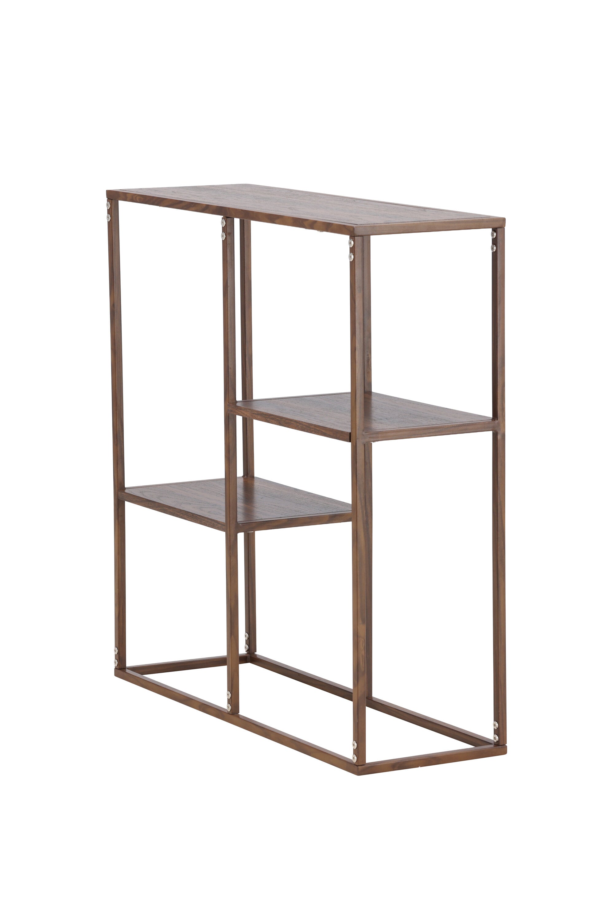 Staal Regal in Walnuss präsentiert im Onlineshop von KAQTU Design AG. Standregal ist von Venture Home