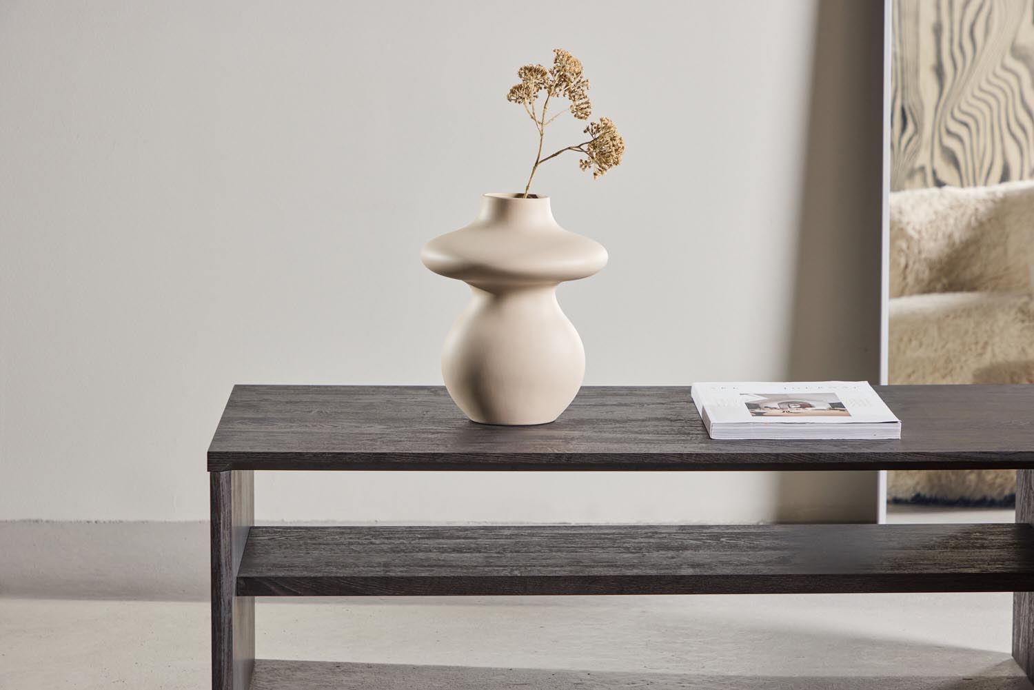 Telemarket Sofatisch in Schwarz präsentiert im Onlineshop von KAQTU Design AG. Beistelltisch ist von Venture Home