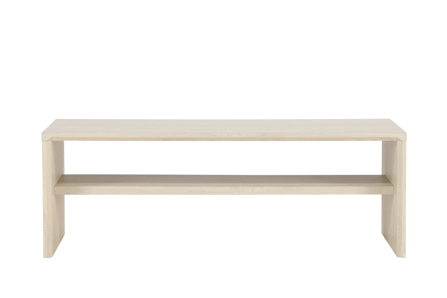 Telemarket Sofatisch in Weisswäsche präsentiert im Onlineshop von KAQTU Design AG. Beistelltisch ist von Venture Home