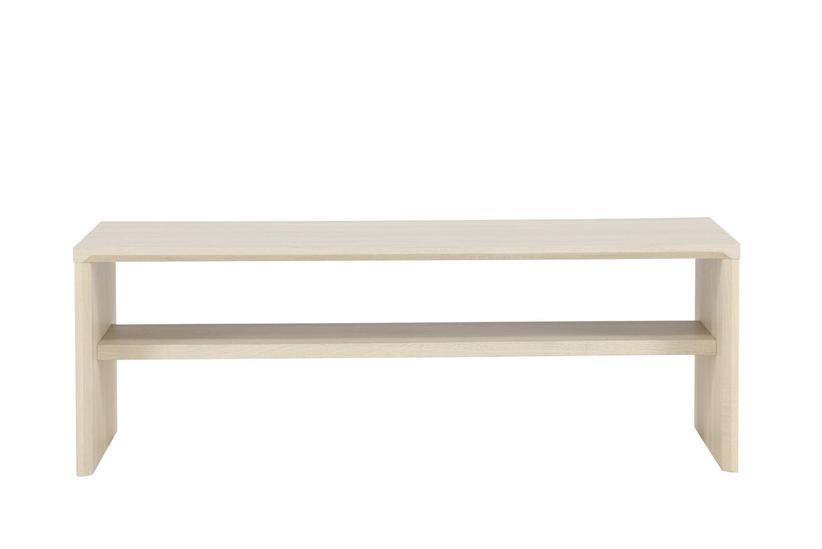 Telemarket Sofatisch in Weisswäsche präsentiert im Onlineshop von KAQTU Design AG. Beistelltisch ist von Venture Home