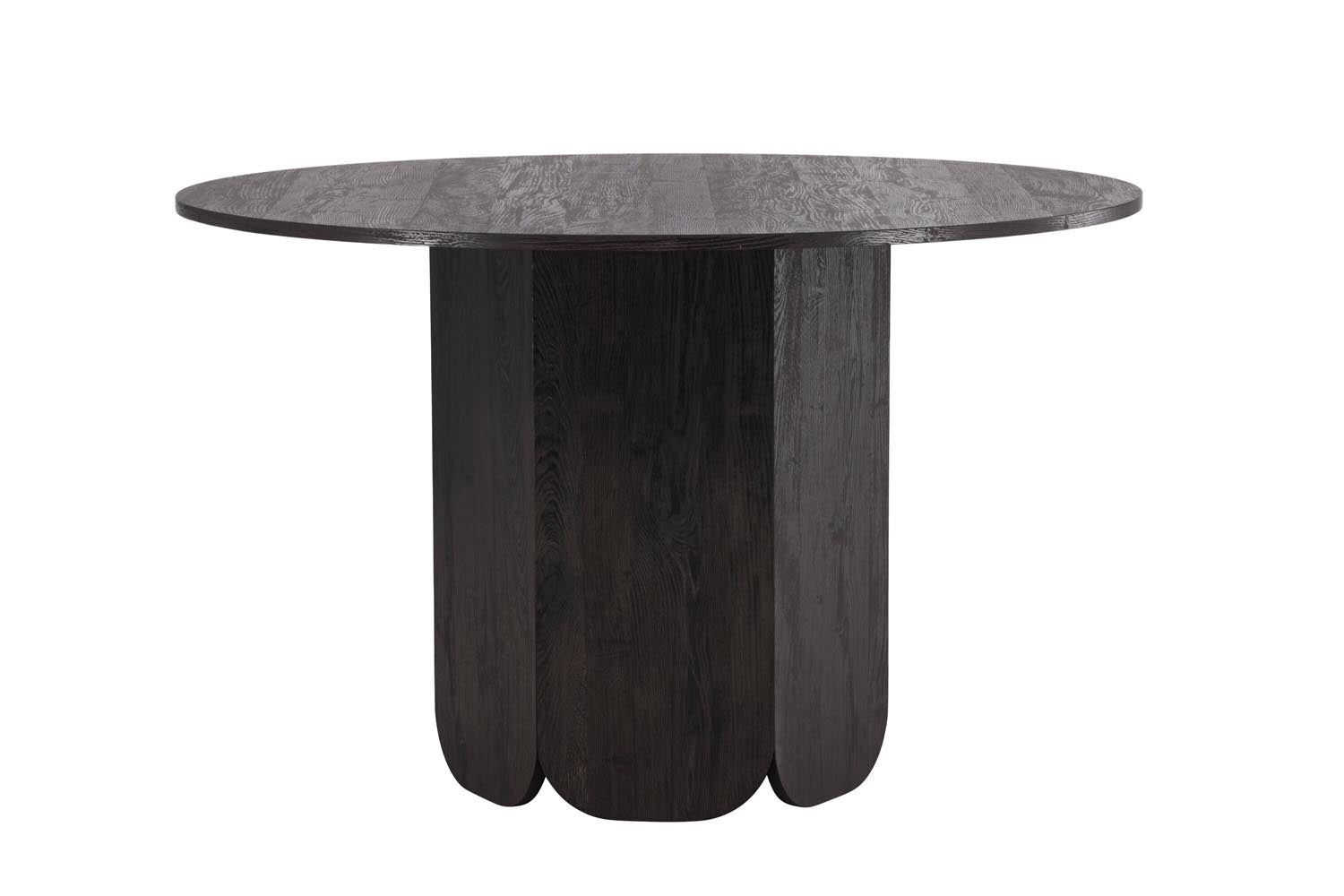 Tekla Esstisch rund in Schwarz präsentiert im Onlineshop von KAQTU Design AG. Esstisch ist von Venture Home