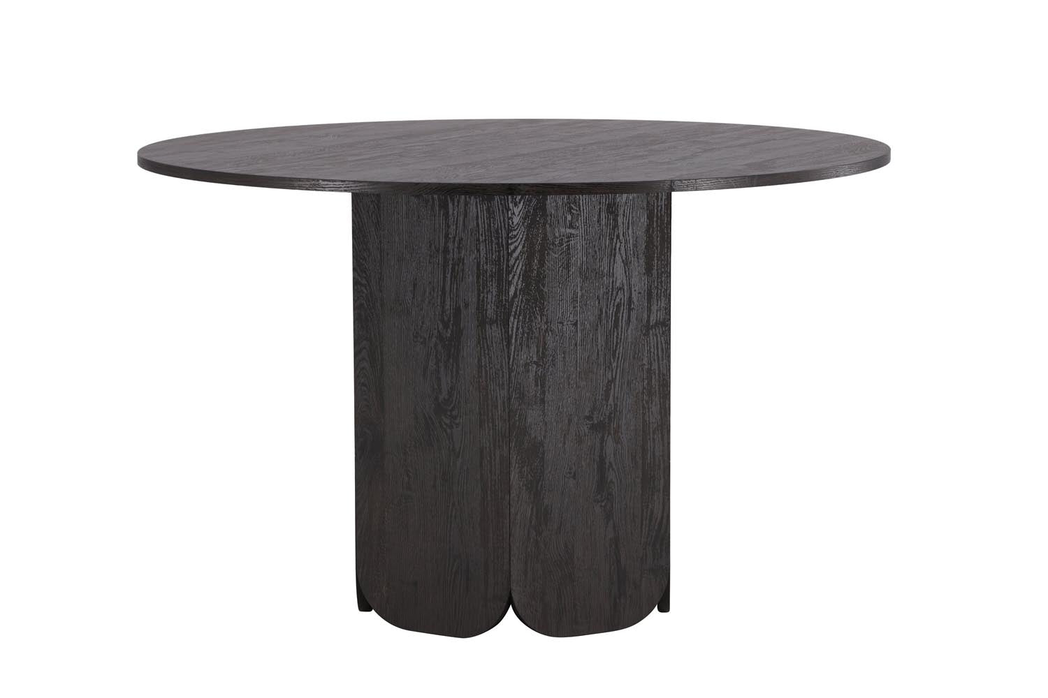 Tekla Esstisch rund in Schwarz präsentiert im Onlineshop von KAQTU Design AG. Esstisch ist von Venture Home