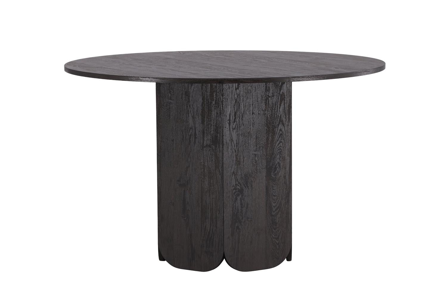 Tekla Esstisch rund in Schwarz präsentiert im Onlineshop von KAQTU Design AG. Esstisch ist von Venture Home