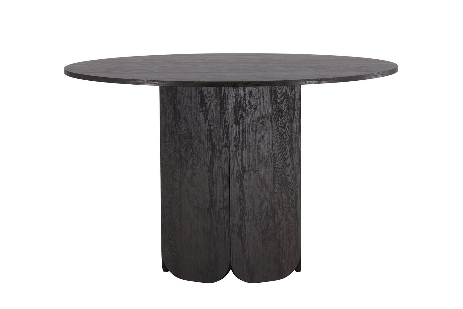 Tekla Esstisch rund in Schwarz präsentiert im Onlineshop von KAQTU Design AG. Esstisch ist von Venture Home