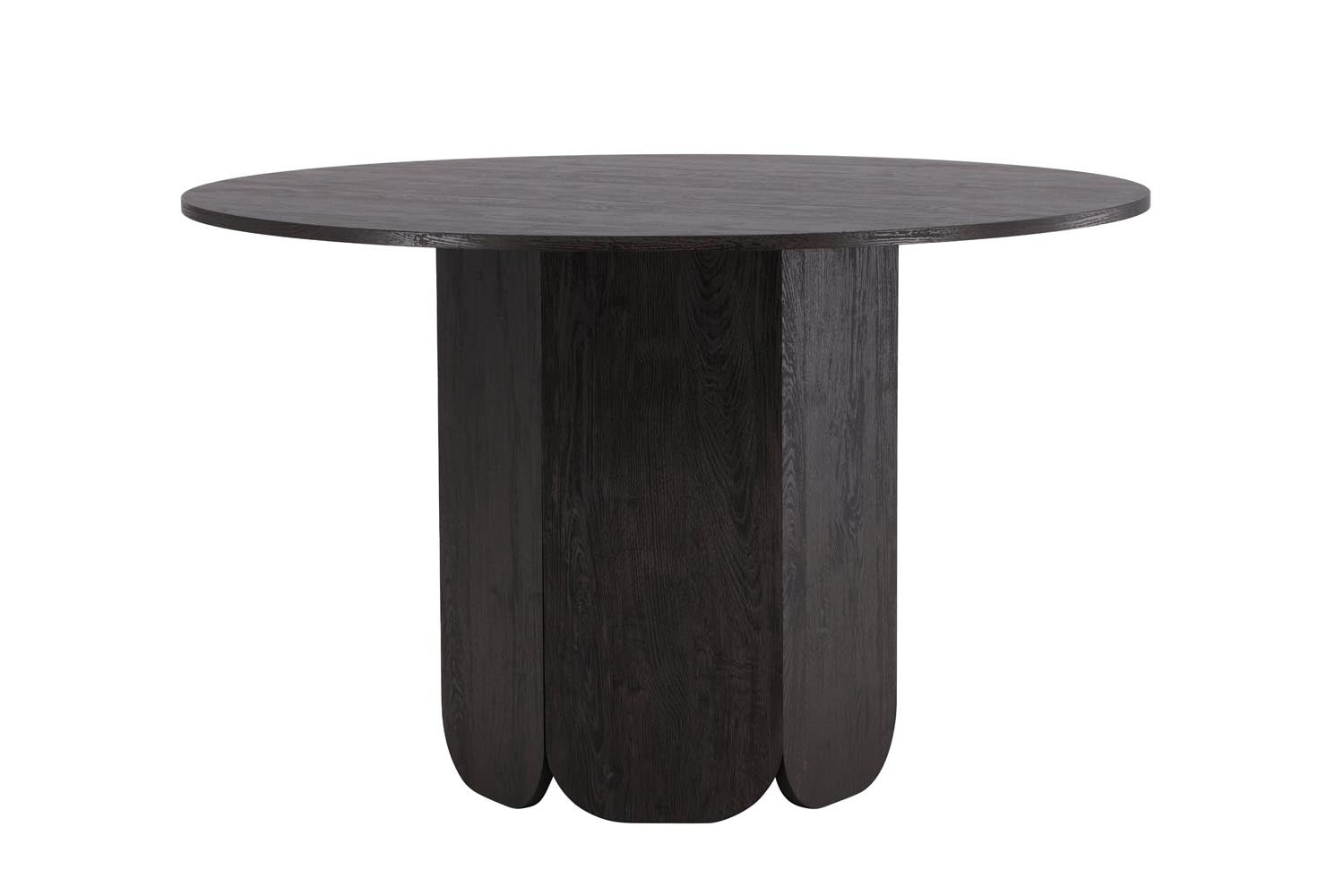 Tekla Esstisch rund in Schwarz präsentiert im Onlineshop von KAQTU Design AG. Esstisch ist von Venture Home