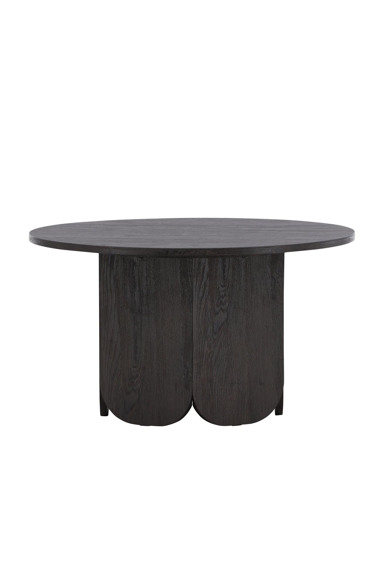 Der Tekla Sofatisch von Venture Home kombiniert stilvolle Ästhetik mit praktischer Vielseitigkeit. Sein runder Mokka-Ton sorgt für einladende Eleganz in jedem Raum.