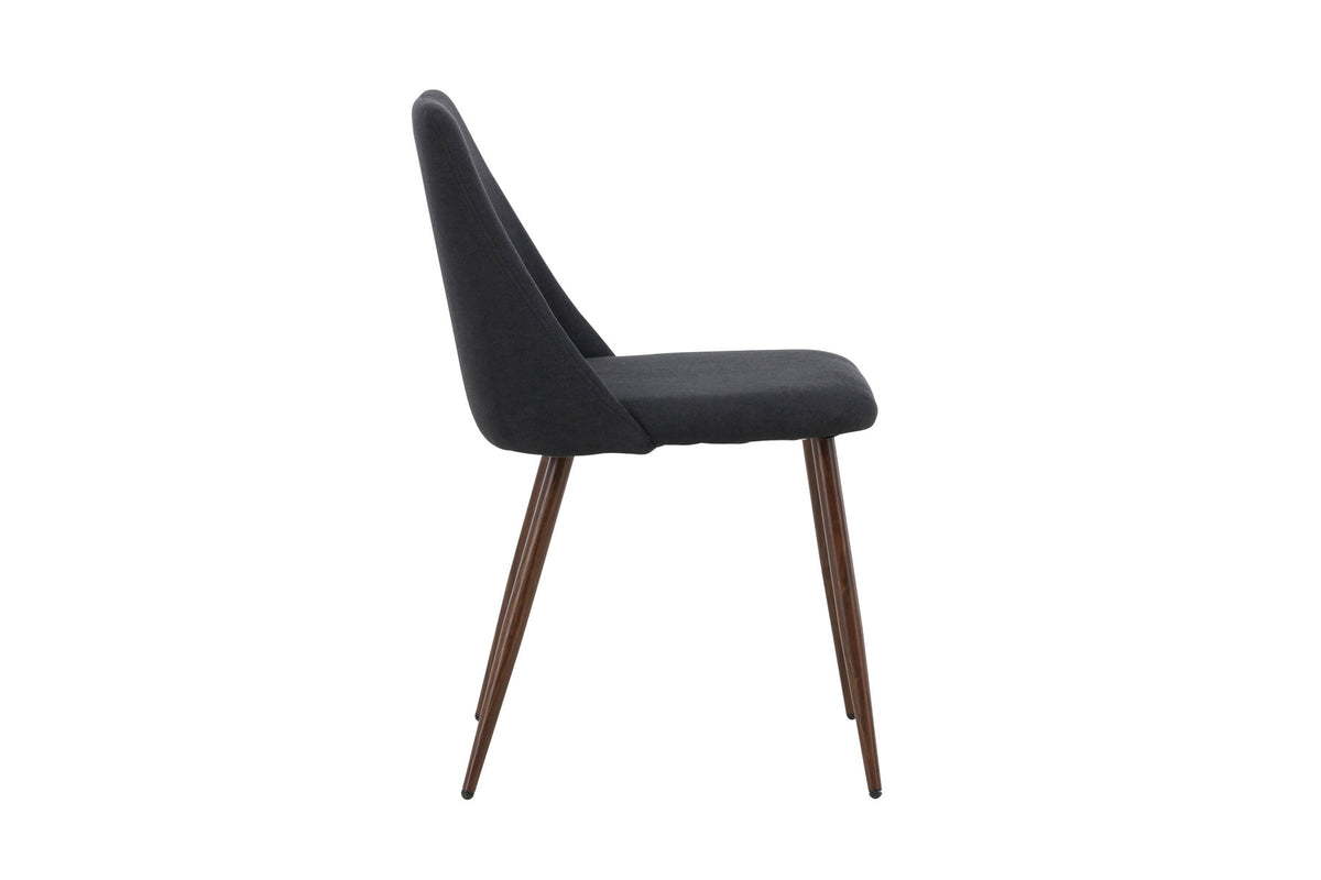 Night Esszimmerstuhl in Schwarz präsentiert im Onlineshop von KAQTU Design AG. Stuhl ist von Venture Home