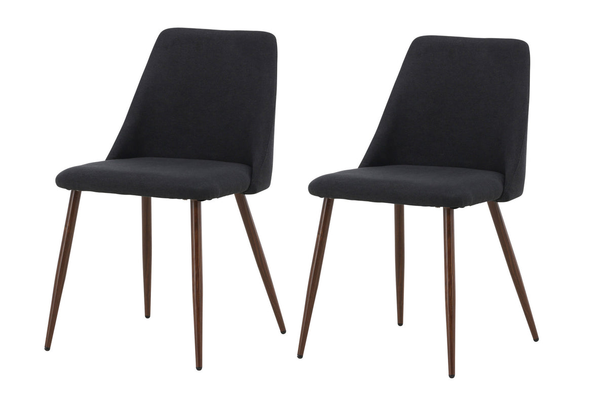 Night Esszimmerstuhl in Schwarz präsentiert im Onlineshop von KAQTU Design AG. Stuhl ist von Venture Home