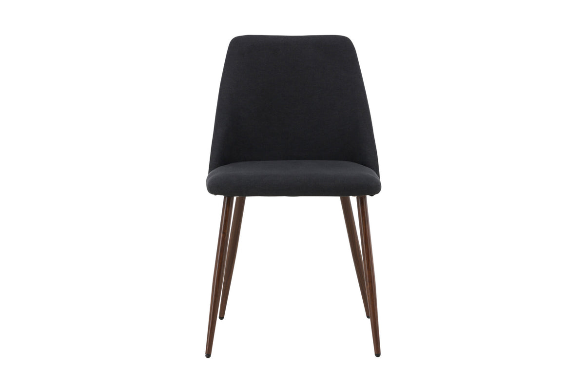 Night Esszimmerstuhl in Schwarz präsentiert im Onlineshop von KAQTU Design AG. Stuhl ist von Venture Home