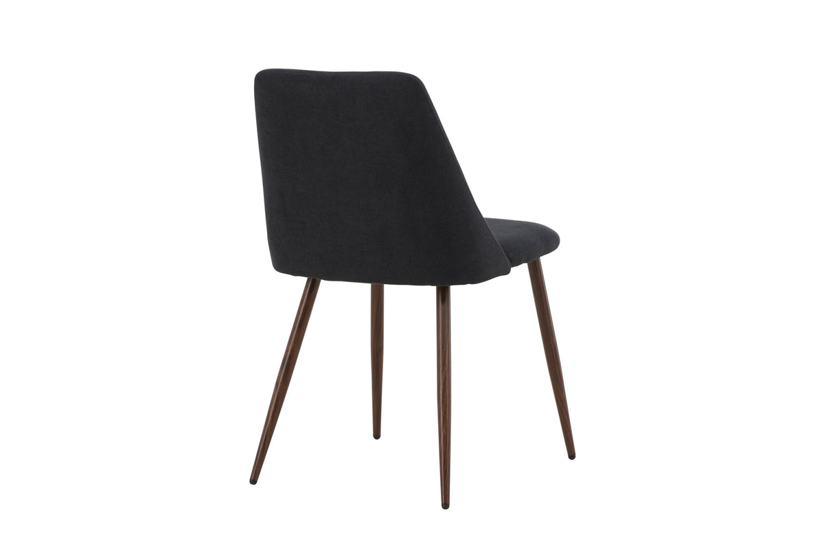 Night Esszimmerstuhl in Schwarz präsentiert im Onlineshop von KAQTU Design AG. Stuhl ist von Venture Home